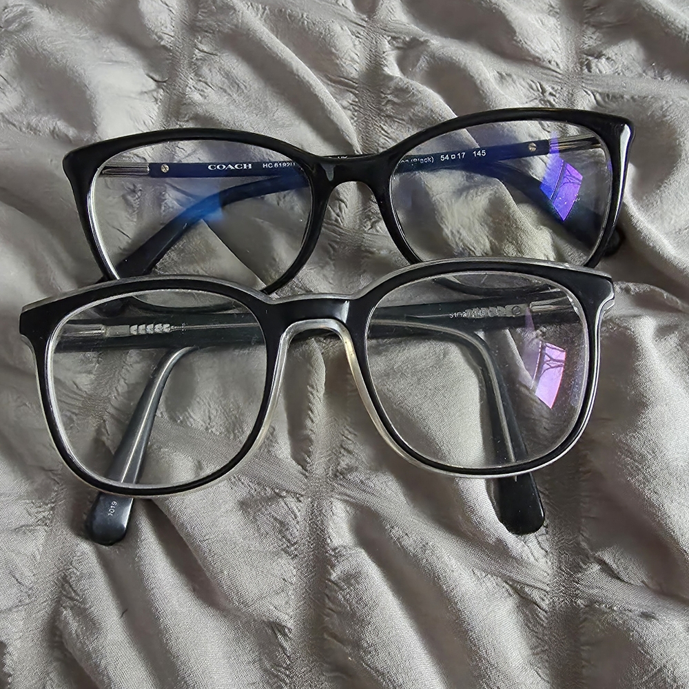 Coach Black Eyeglasses Set
